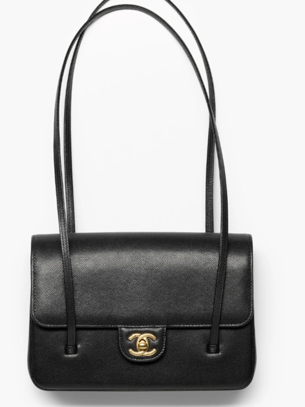 Designer-Inspired Leather Shoulder Bag